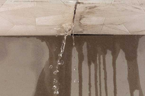 Professional Sewage Cleanup technician working in Canova, SD